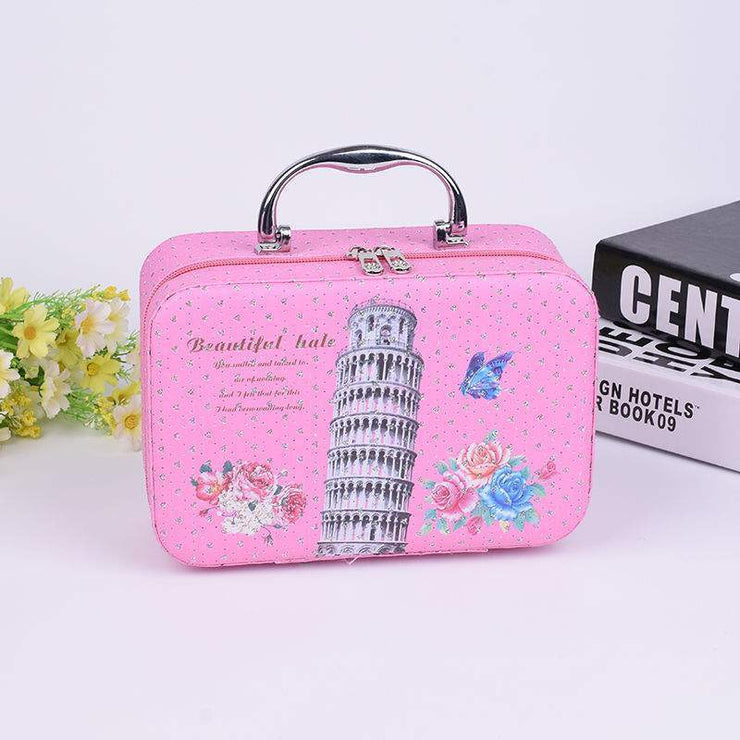 Functional cosmetic bag