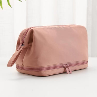 Womens Portable Cosmetic Storage Bag Large Capacity Wash Travel Cosmetic