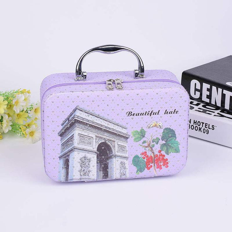 Functional cosmetic bag